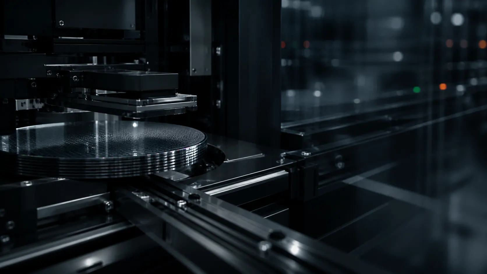 Robotic wafer handling equipment inside a semiconductor fab